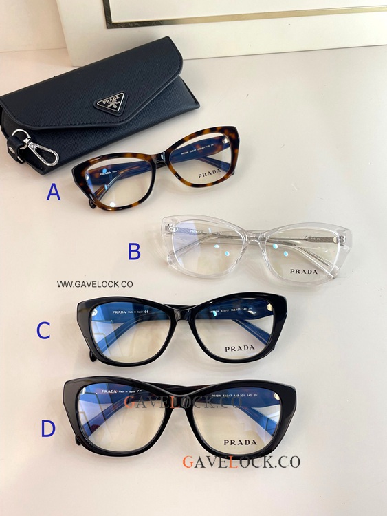 Copy Prada Eyeglasses SPR19W Brown Frame Xmas Gift